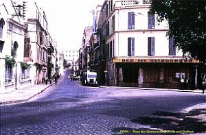 Oran - Place des Quinconces  et Boulevard Oudinot